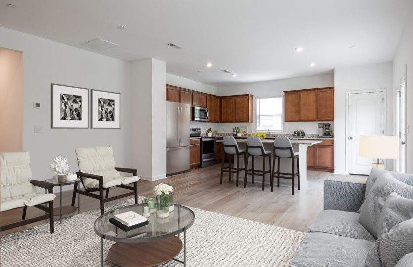 Open concept living space, perfect for entertaining