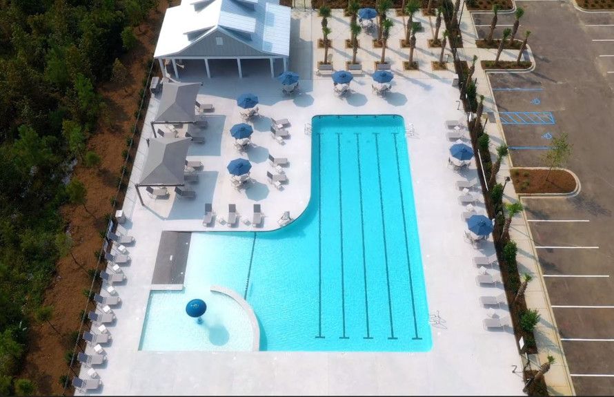 Zero-Entry Swimming Pool