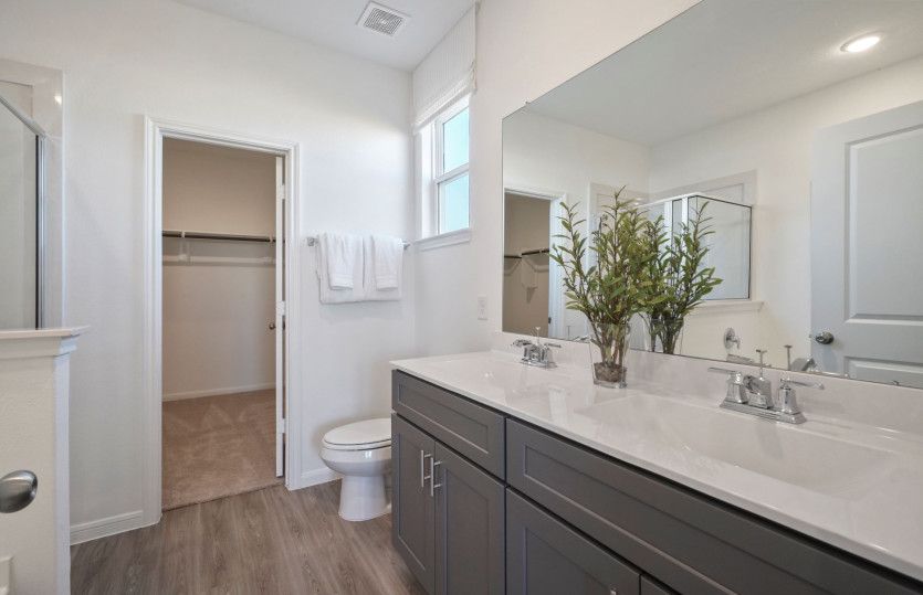 Owner's Bath Double Vanities