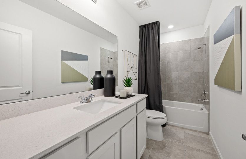 Secondary bathroom