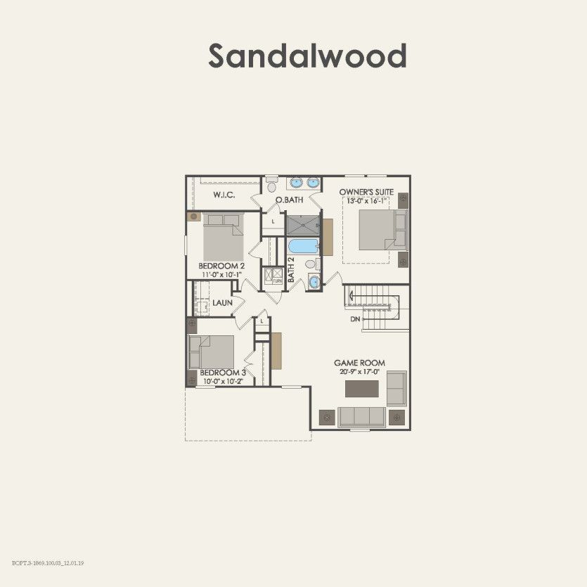 Second Floor 4 br / 3 ba