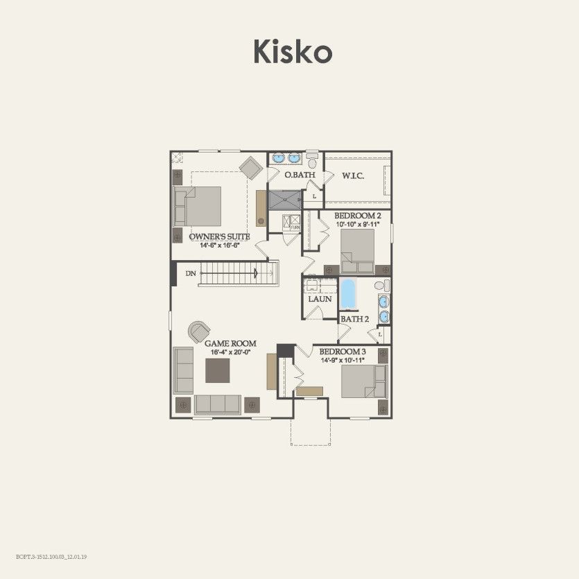 Second Floor 4 br / 3 ba