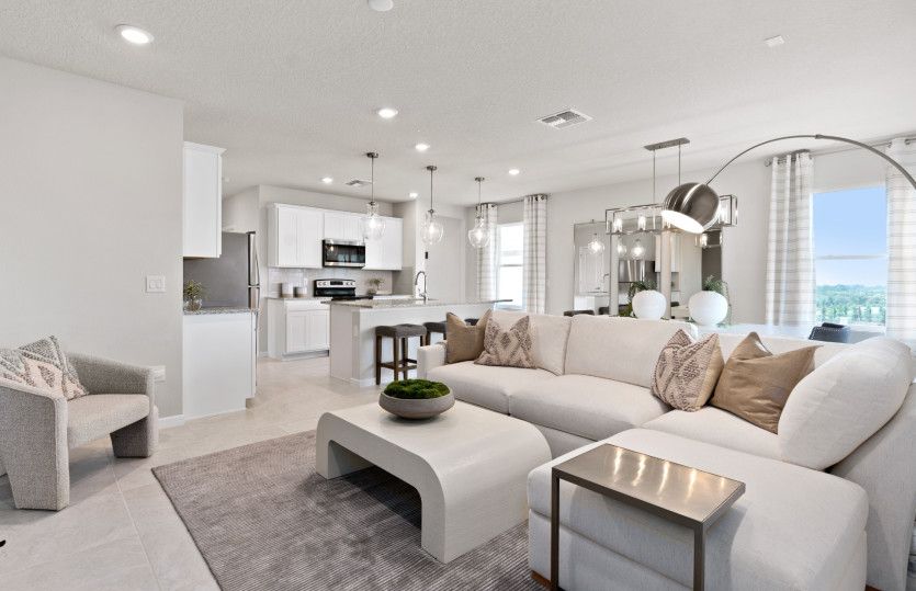 Open-Concept Gathering Room