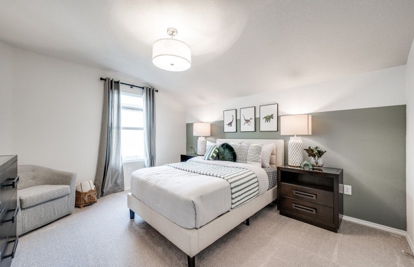Secondary bedroom*model representation