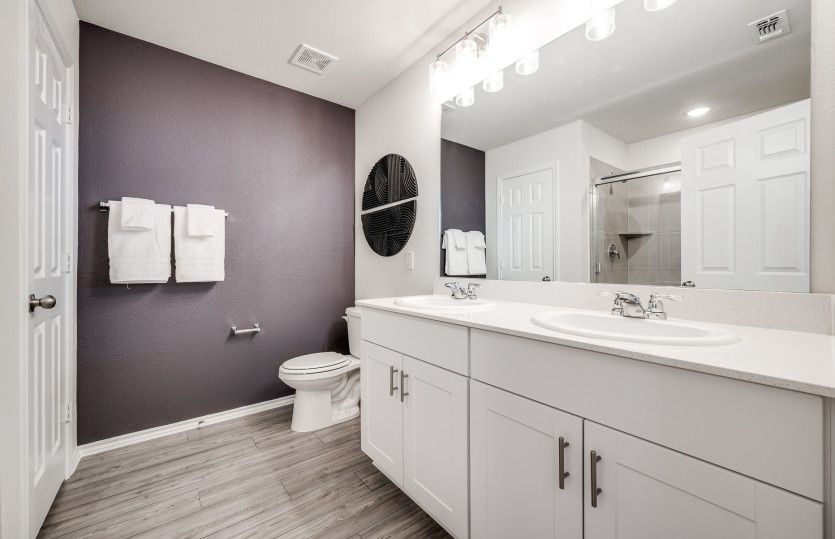 Secondary bathroom