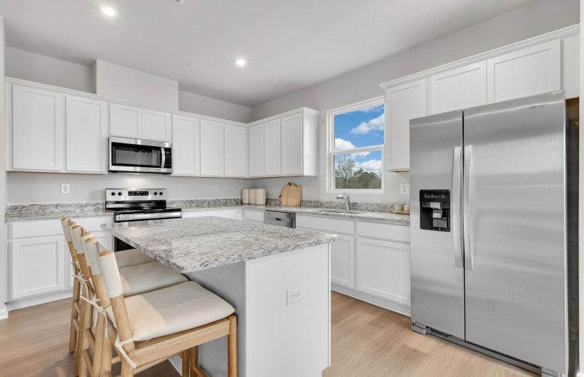 Kitchen has Functional Layout & Plenty of Prep Space - Model Representation