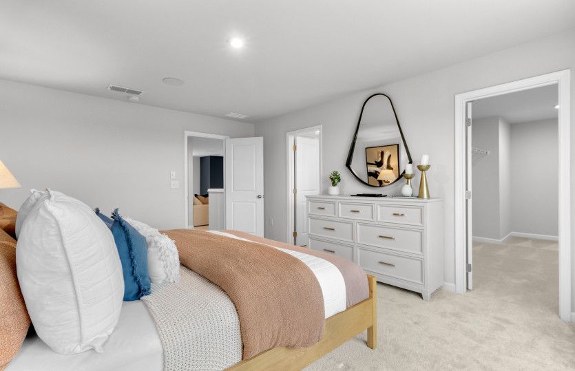 Owner's Suite is Roomy yet Cozy - Model Representation