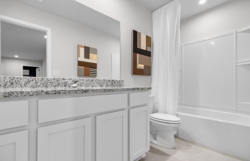 Second Bathroom Upstairs - Model Representation