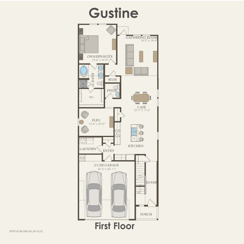 First Floor 4 br / 2.5 ba