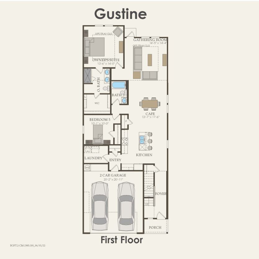 First Floor 5 br / 3 ba