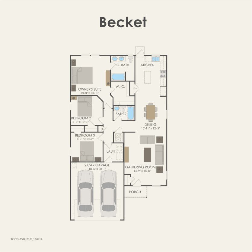 First Floor 3 br / 2 ba
