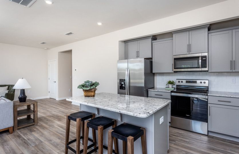 Kitchen has Functional Layout making Cooking Easy - Model Representation