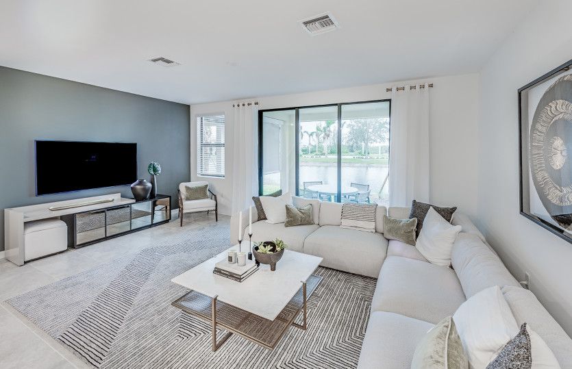 Spacious gathering room