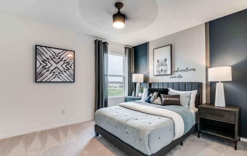 Secondary bedroom * model representation