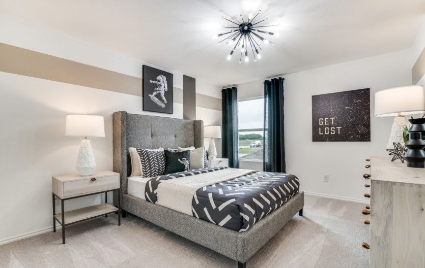 Secondary bedroom * model representation