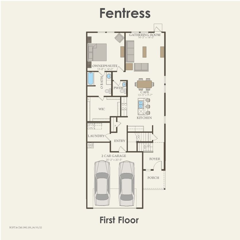 First Floor 4 br / 2.5 ba
