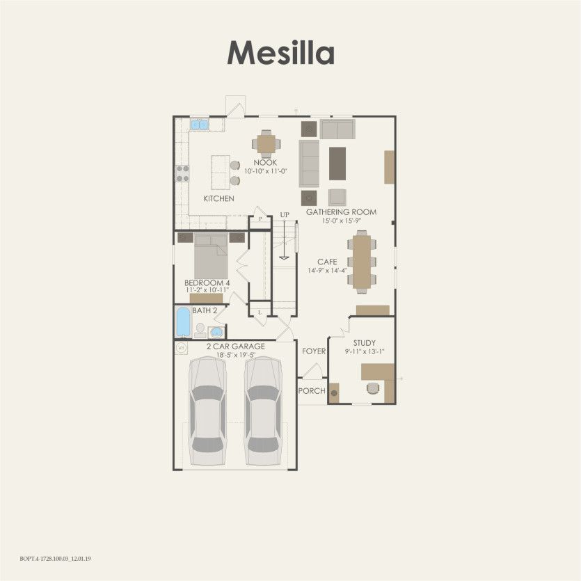 First Floor 4 br / 3 ba