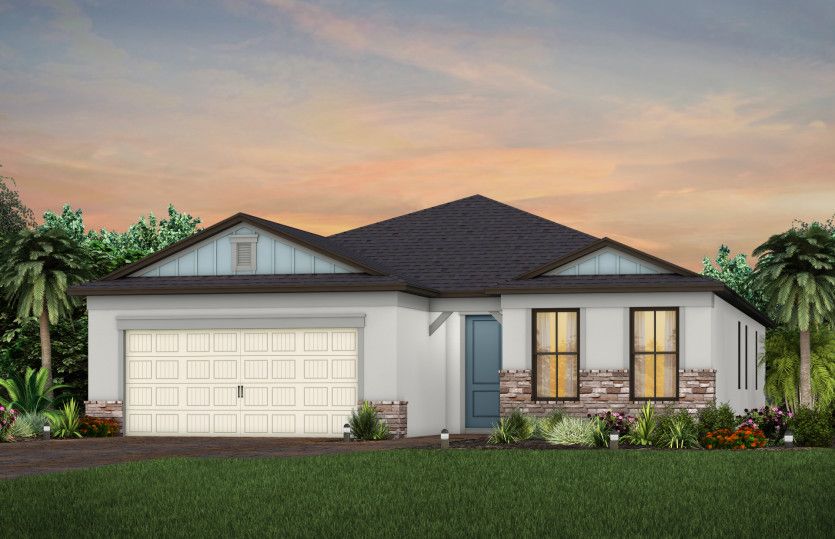 Exterior CO2B with optional stone