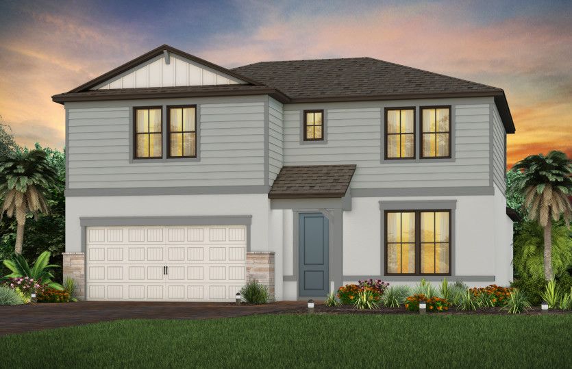 Exterior CO1 with optional stone