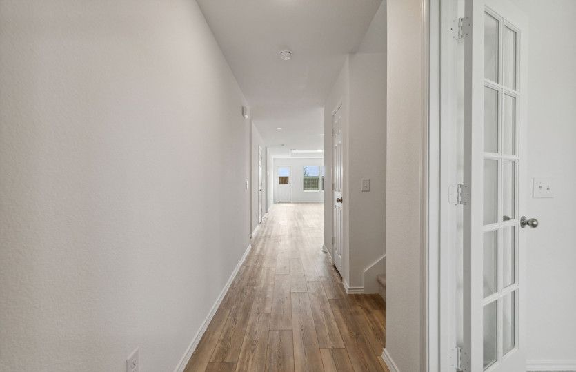 Welcoming entry into home
