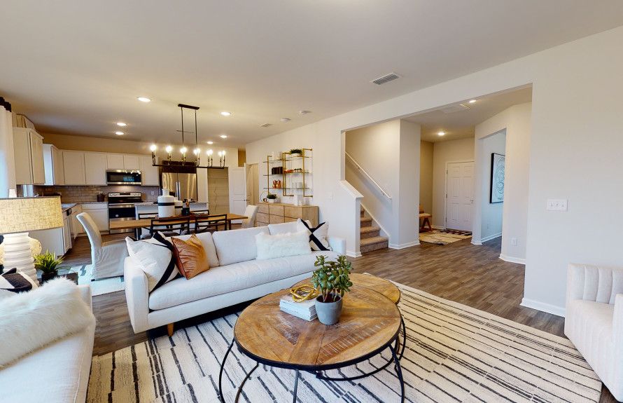 Open Concept Living Areas