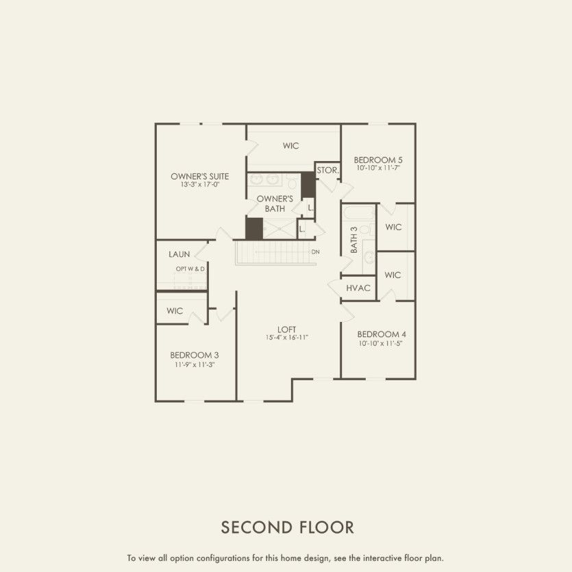Second Floor 5 br / 3 ba