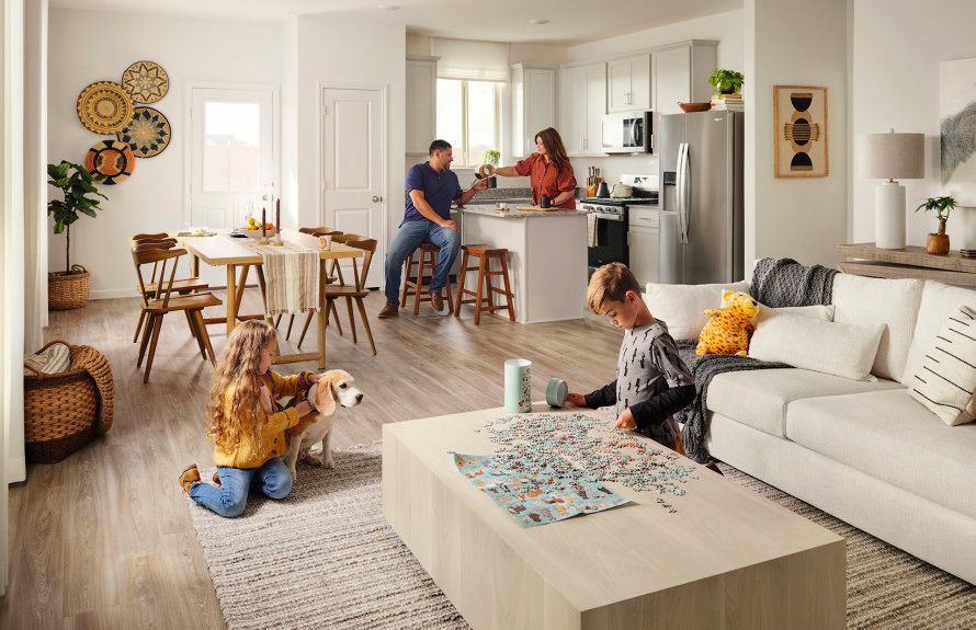 Open-concept home designs