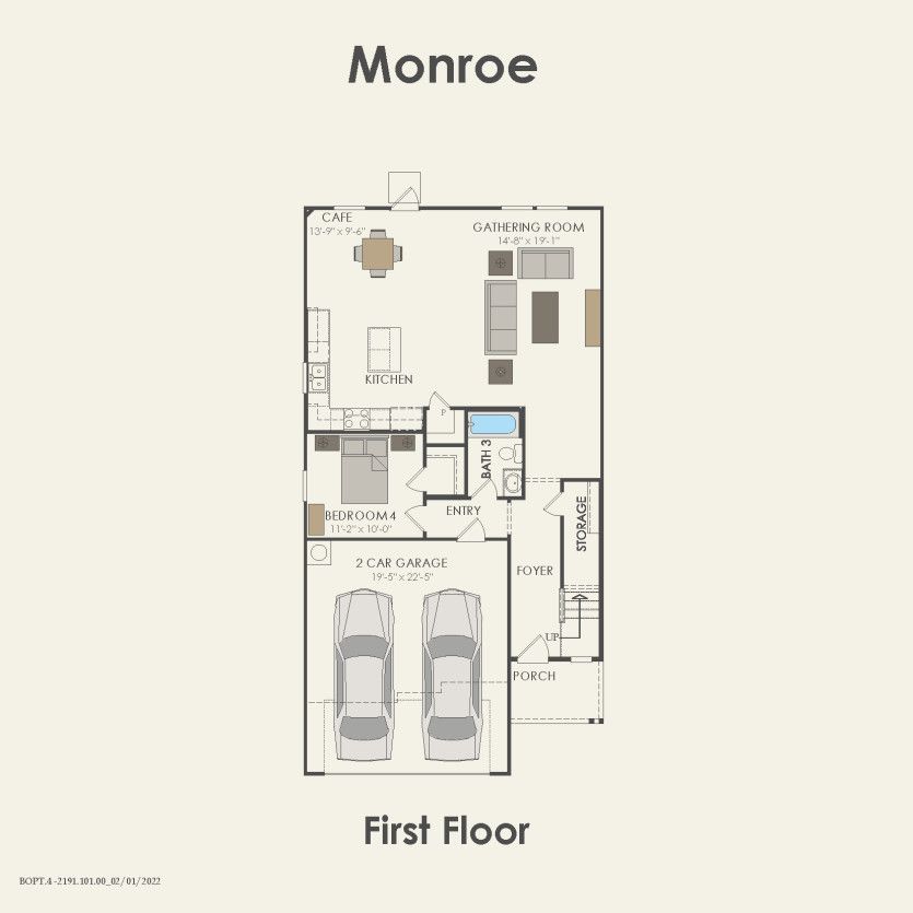 First Floor 4 br / 3 ba