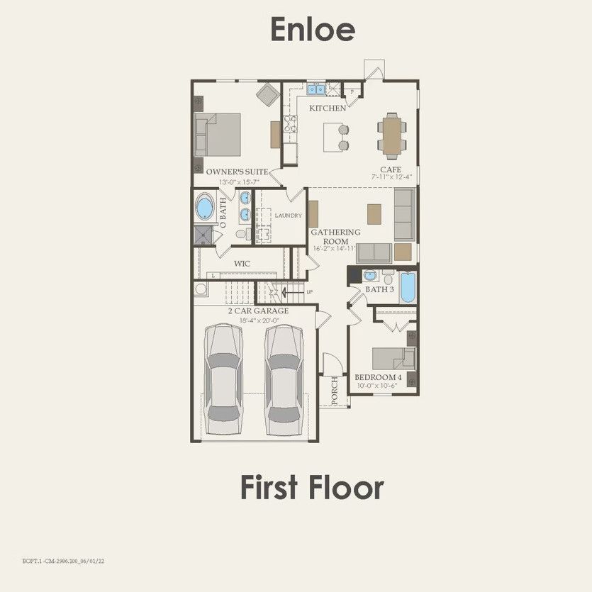 First Floor 5 br / 3 ba