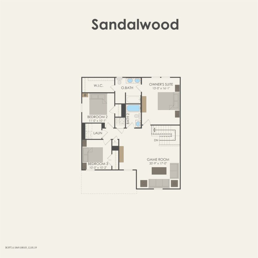 Second Floor 3 br / 2.5 ba