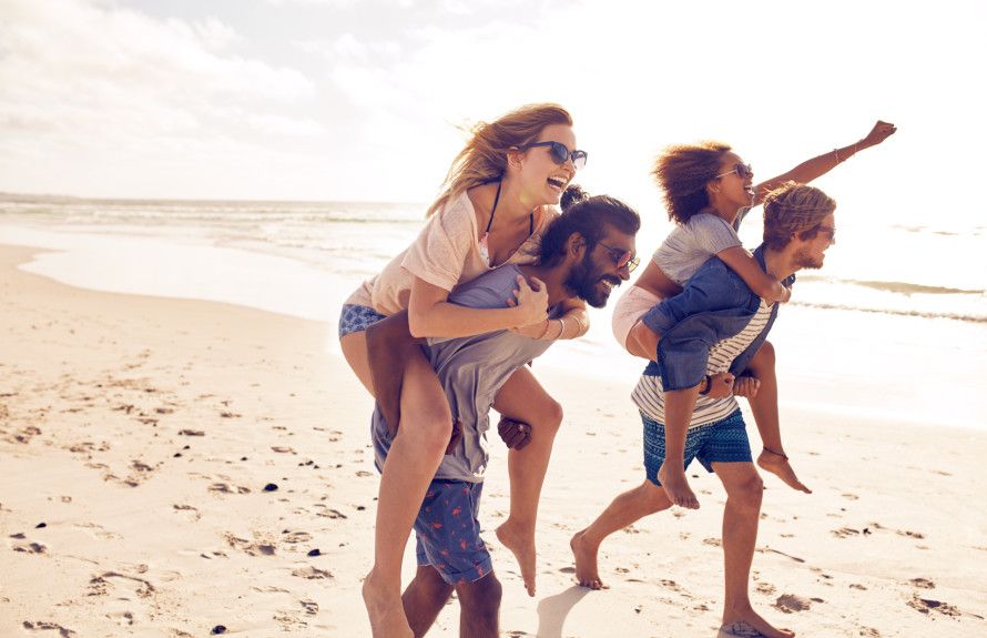 Fun in the Sun at the Beach