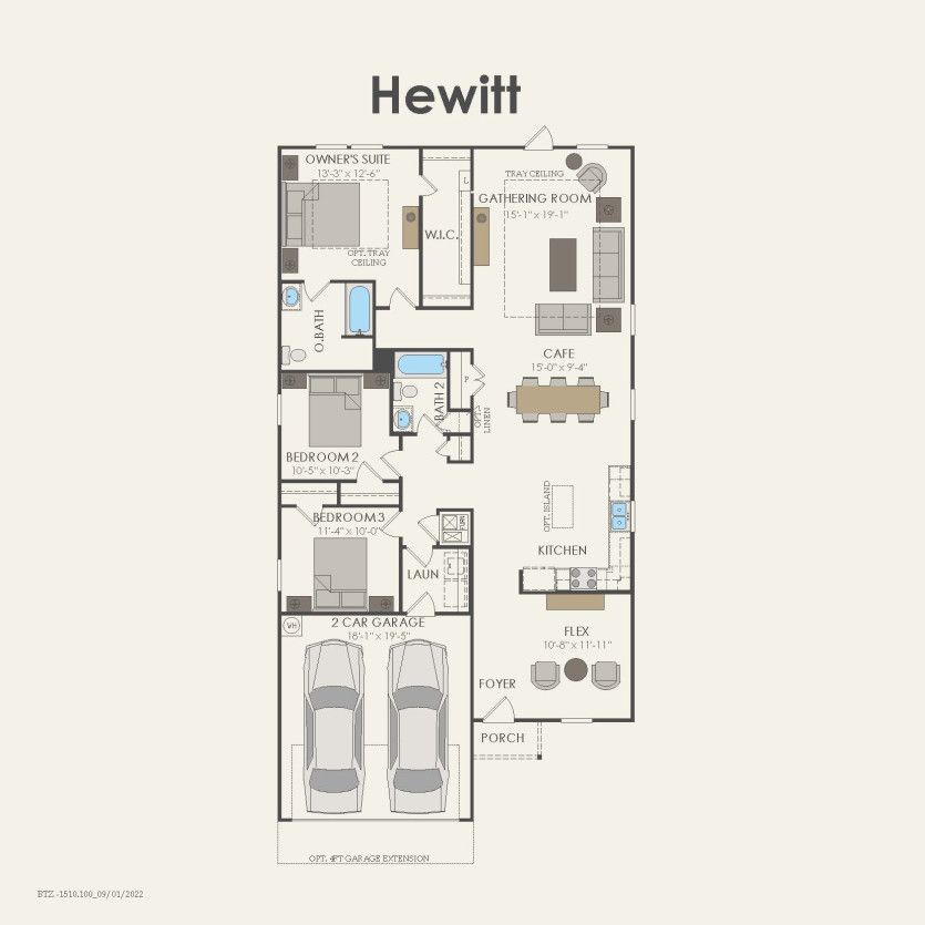 First Floor 4 br / 2 ba