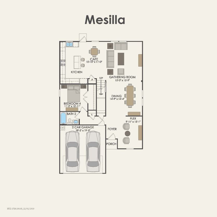 First Floor 4 br / 2 ba