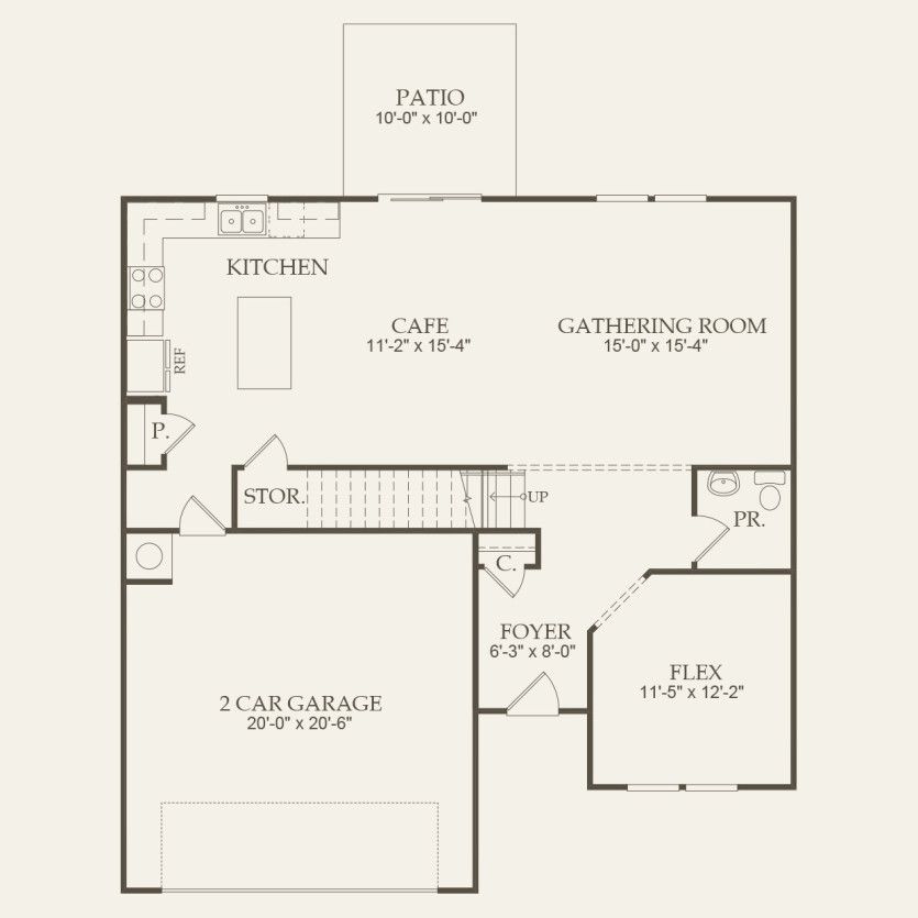 First Floor 4 br / 2.5 ba