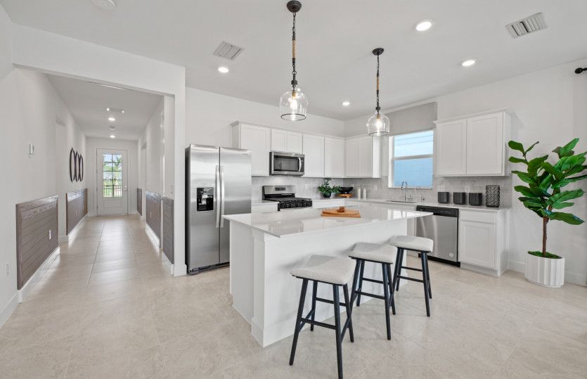 Open concept Kitchen