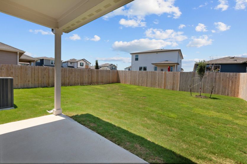 Optional Covered Back Patio