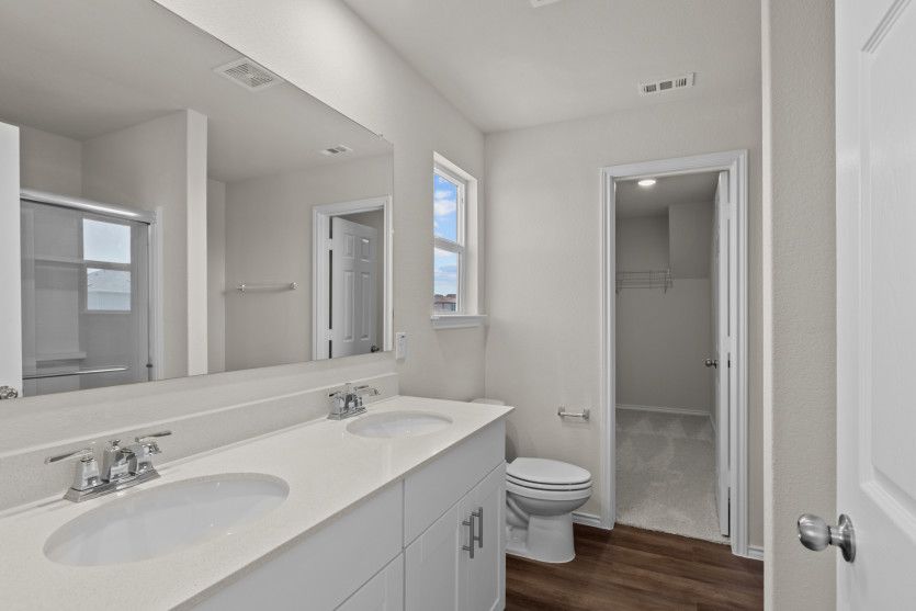 Double Vanity in Owner's Bathroom