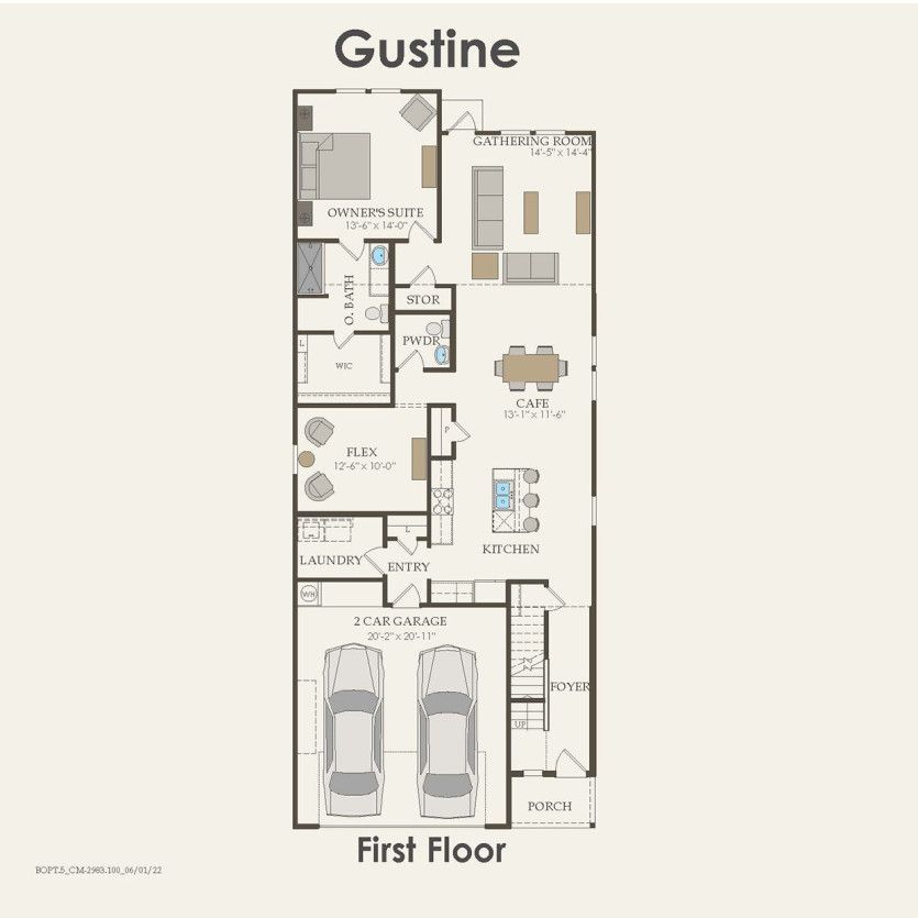 First Floor 4 br / 2.5 ba