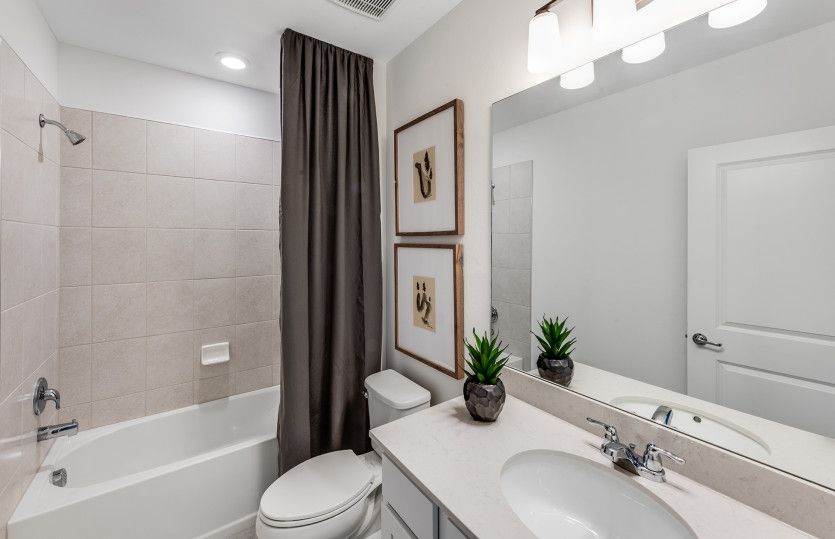 Secondary bathroom