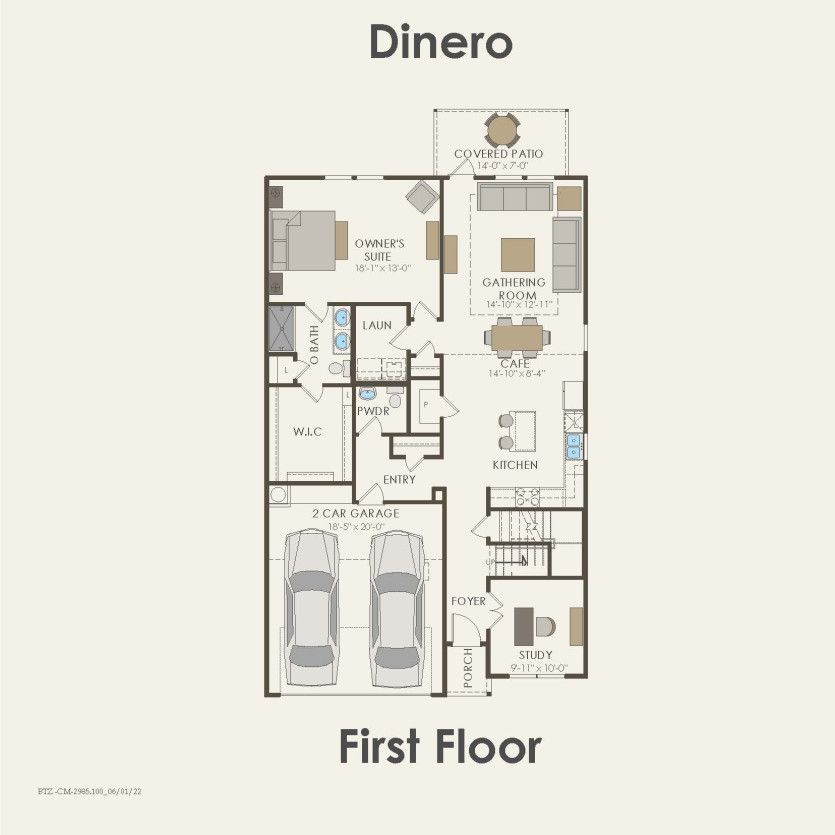 First Floor 4 br / 2.5 ba