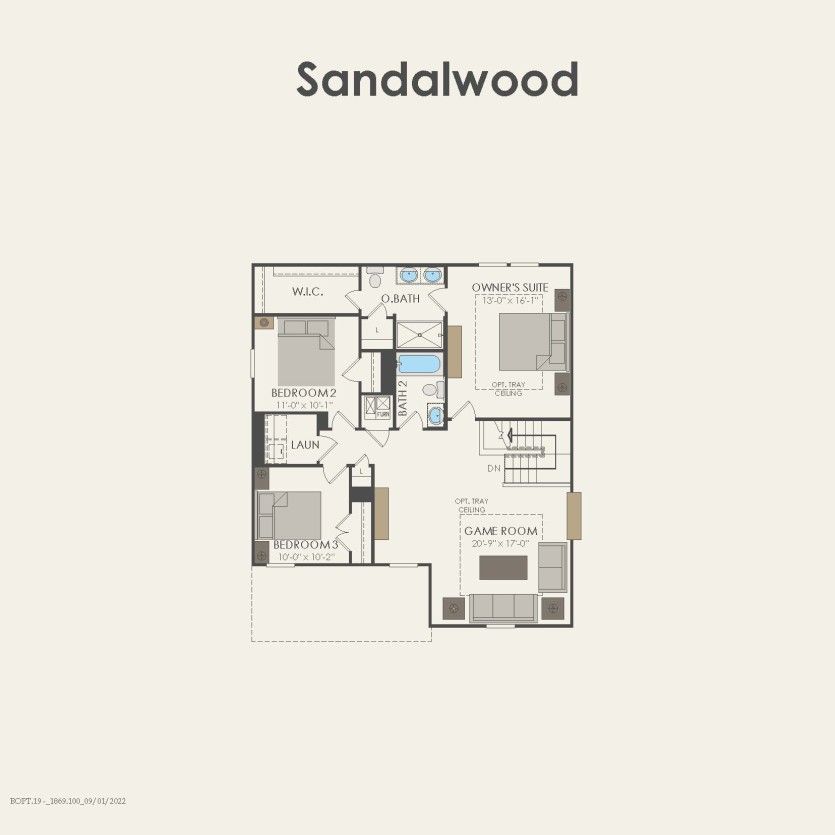 Second Floor 4 br / 3 ba