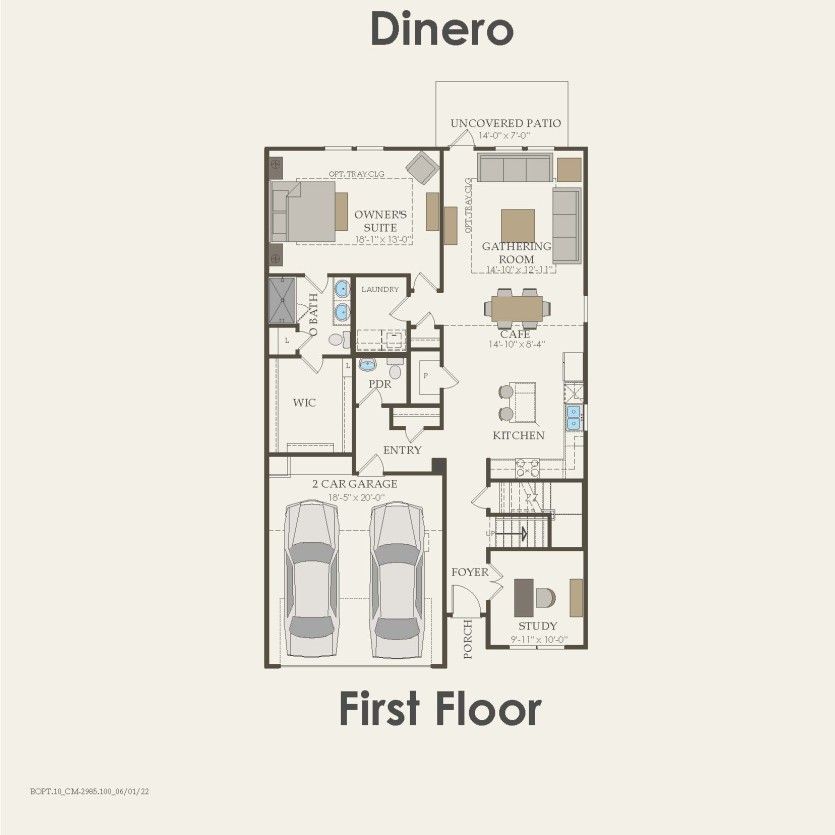 First Floor 4 br / 2.5 ba