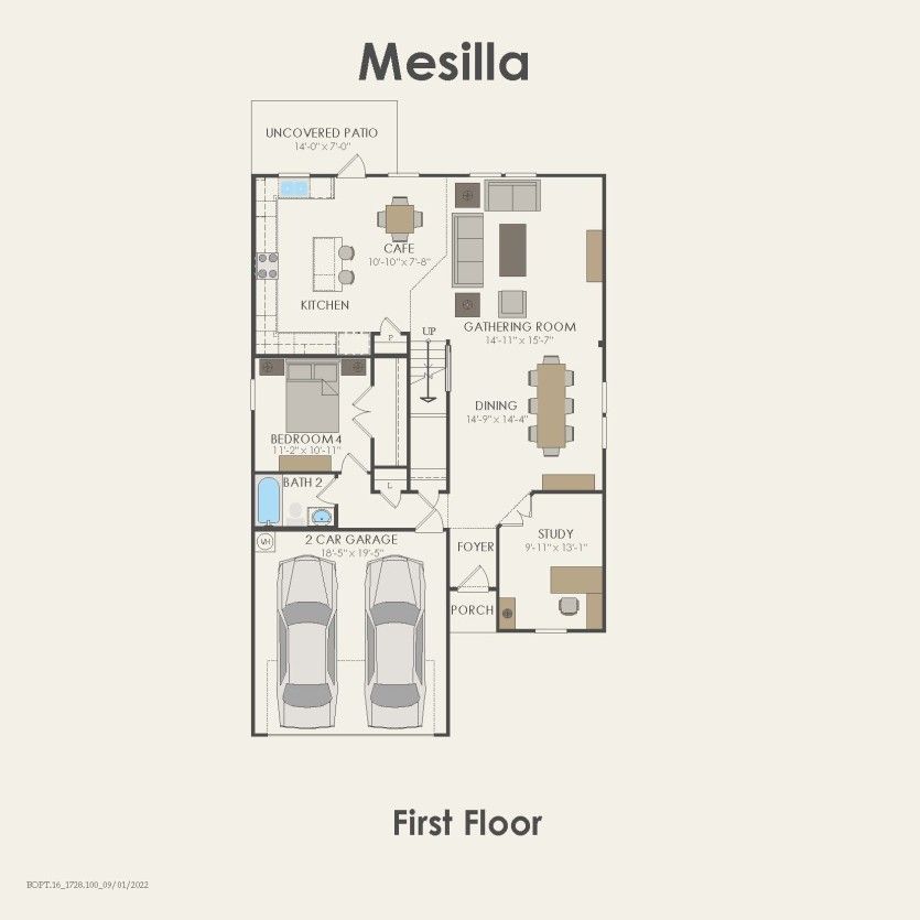 First Floor 4 br / 3 ba