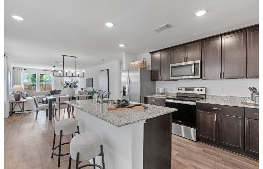Bright Open Kitchen