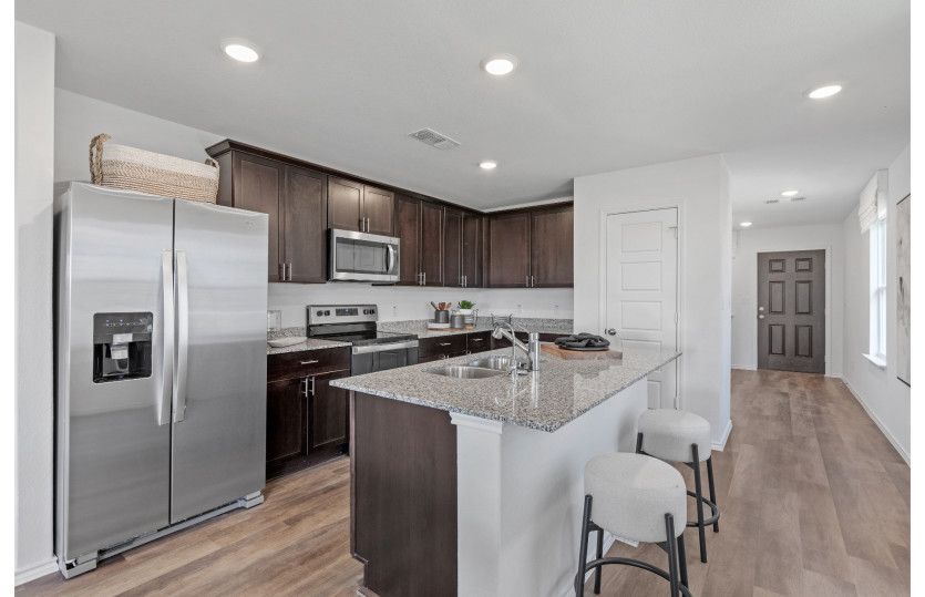 Bright Open Kitchen