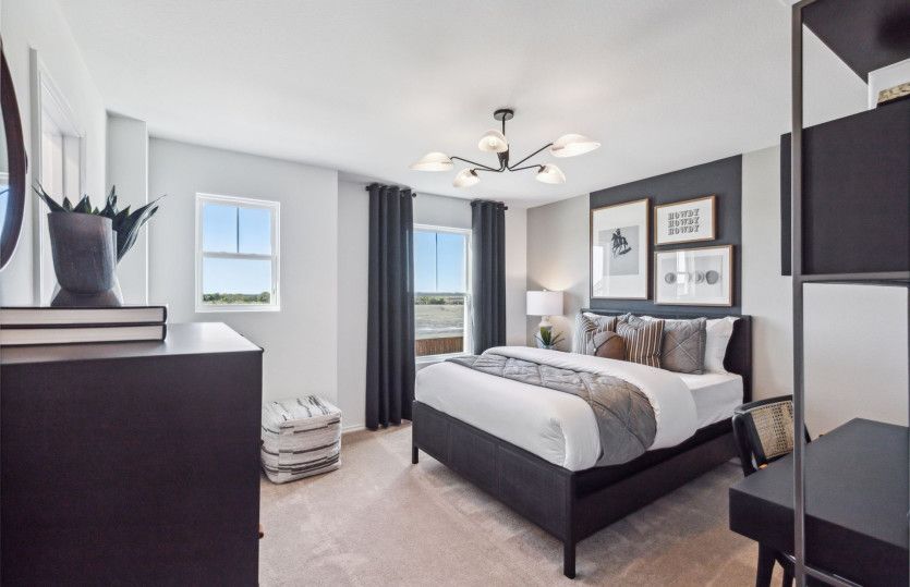Secondary bedroom*model representation