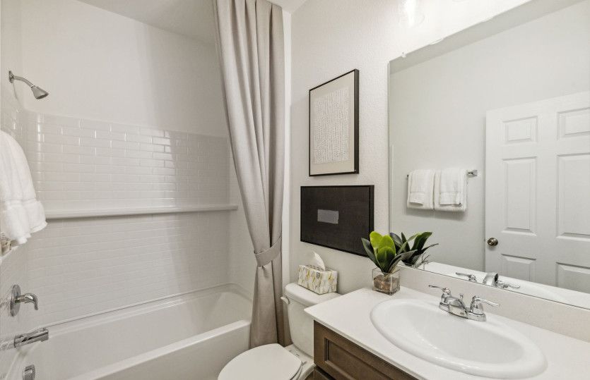 Secondary bathroom*model representation