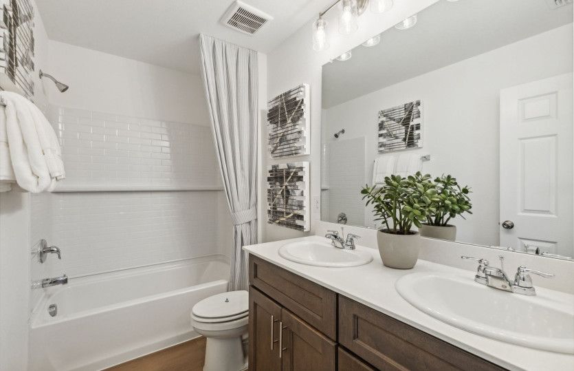 Secondary bathroom*model representation