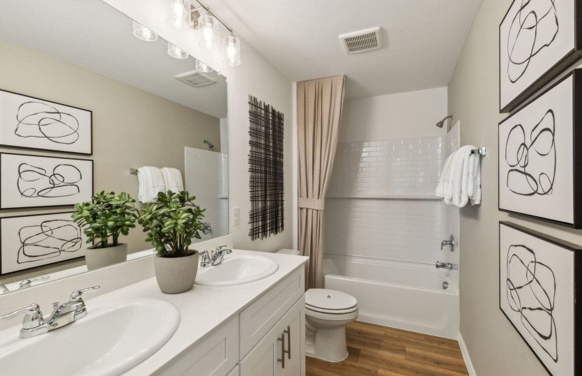 Secondary bathroom*model representation *model representation