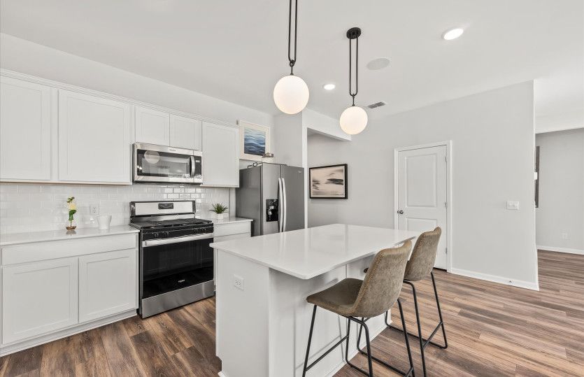 Spacious kitchen